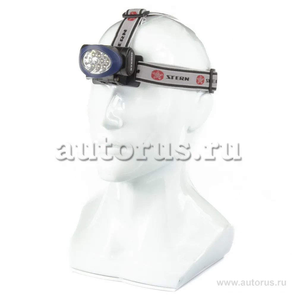 Фонарь наголовный, светодиодный, 3 режим, 10 Led, 3xААА Stern 90562 STERN 90562