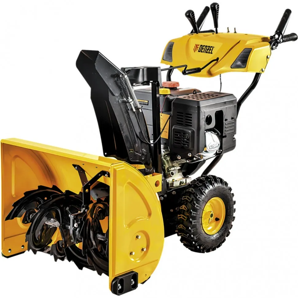 Бензиновая снегоуборочная машина SB 1100 E, 11 л.с, Loncin, с электростартером, фара, обогрев Denzel Denzel 97604