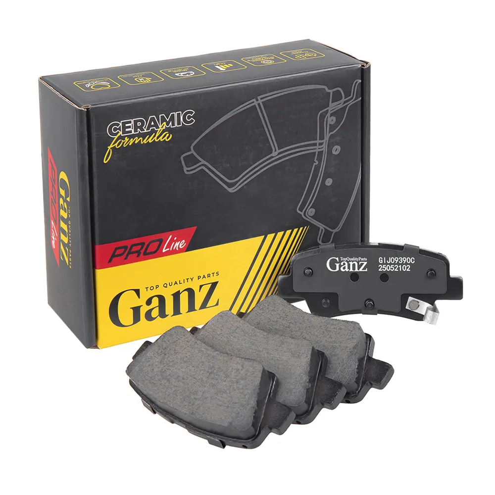 Колодки тормозные задние PRO-Line Ceramic для HYUNDAI SONATA 14- GANZ GIJ09390C