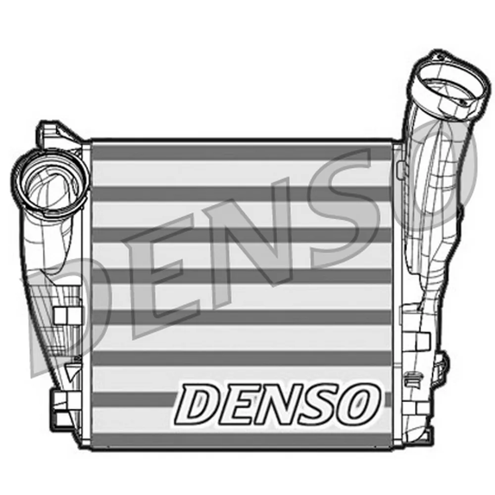 Интеркулер Porsche Cayenne 07-, DENSO, DIT28011