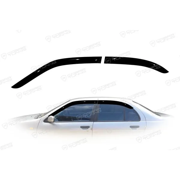 Дефлектора на окна Nissan Pulsar Sd (N15) 1995-2000EuroStandard деф.окон Cobra Tuning NE16295