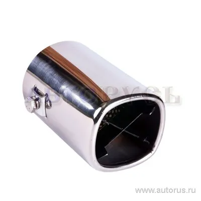 Насадка на глушитель 63x120x63 мм хром BOLK BK01427