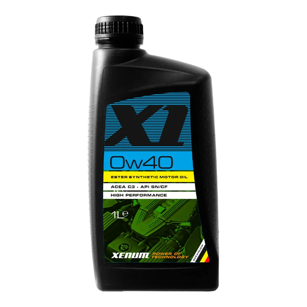 Масло моторное XENUM X1 0W-40 синтетическое 1 л 1655001