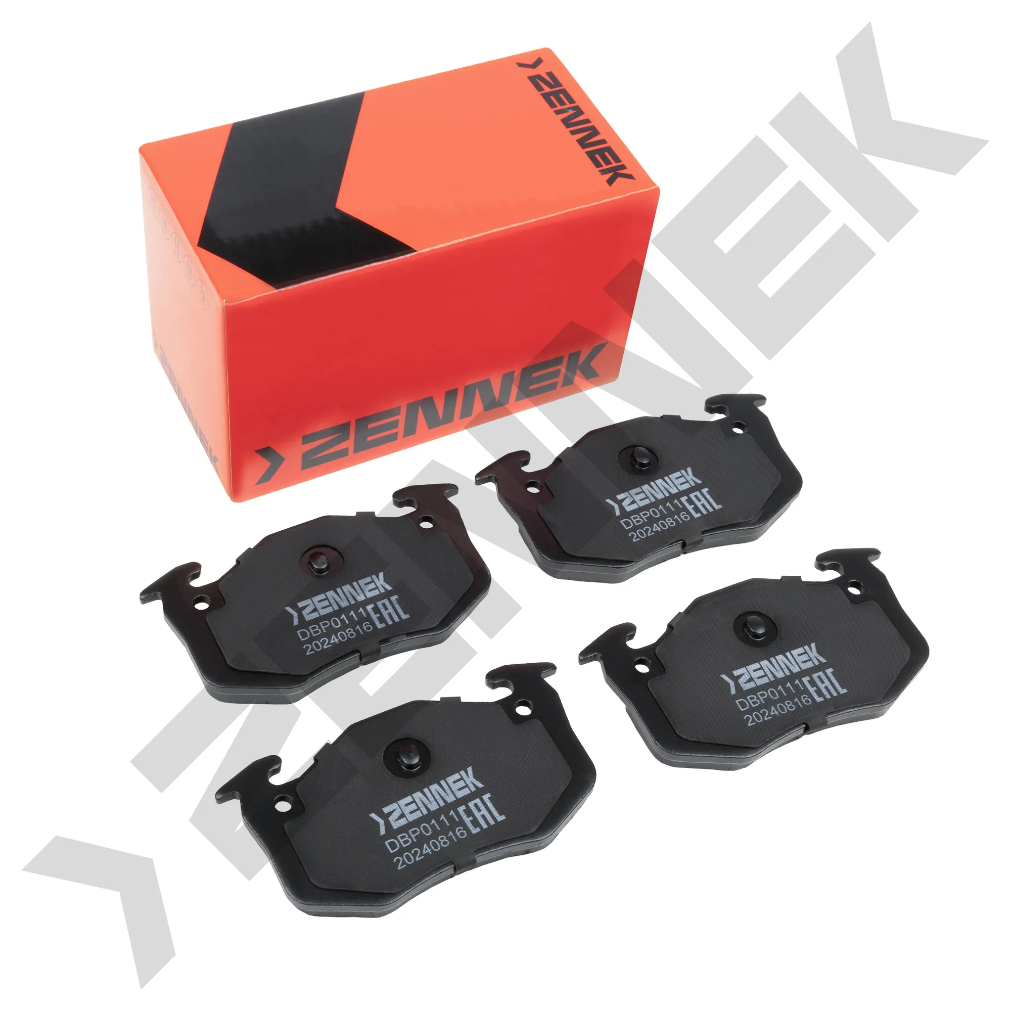 Колодки тормозные дисковые задние PEUGEOT 306 93-03, CITRON SAXO 96-04 ZENNEK DBP0111