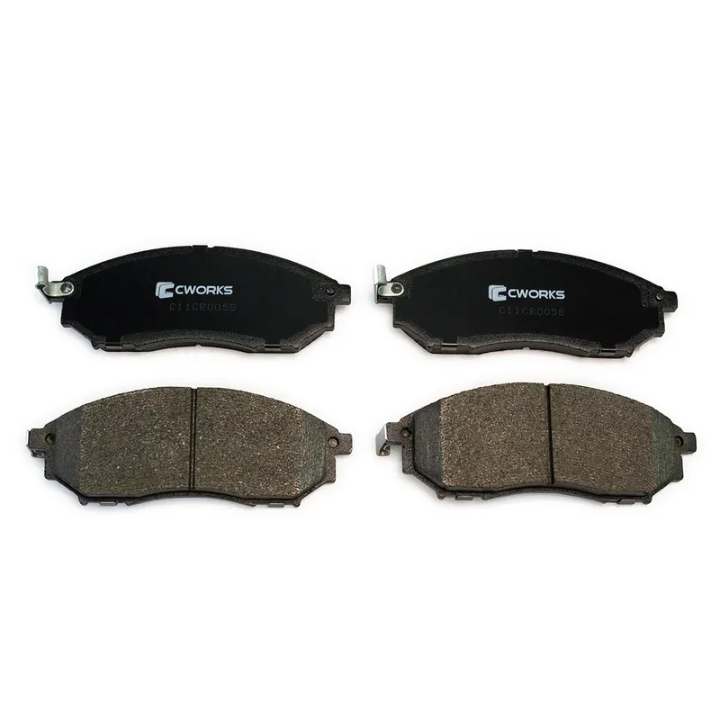 Тормозные колодки передние (Low Metallic) CWORKS C11CR0058