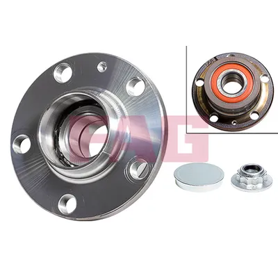 Ступица задняя в сборе L=R SEAT Toledo/SKODA Fabia/Roomster/Praktik FAG 713 6110 20