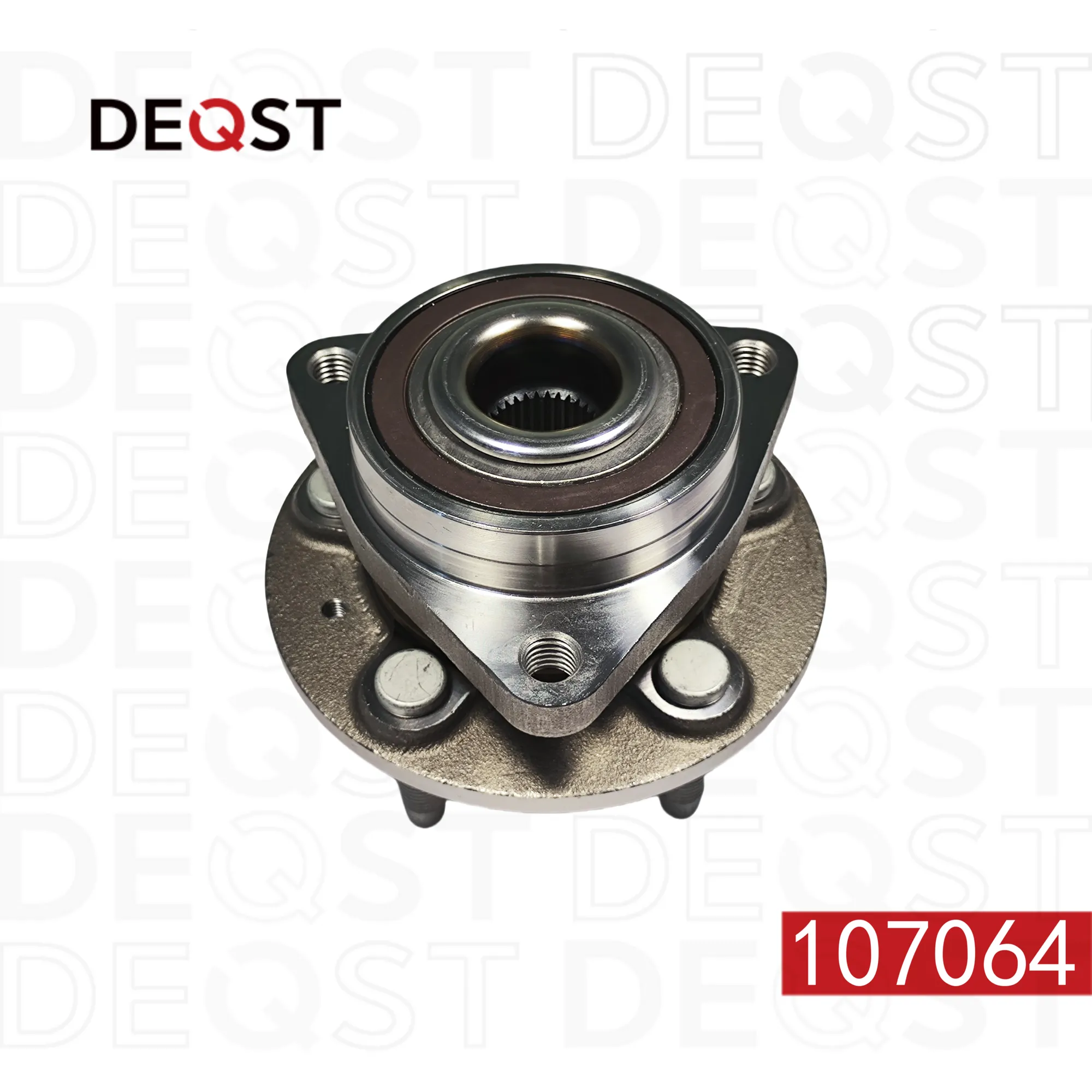 Ступица с подшипником в сборе передняя OPEL ASTRA J/CHEVROLET CRUZE 15 d=105x 09 - DEQST 107064