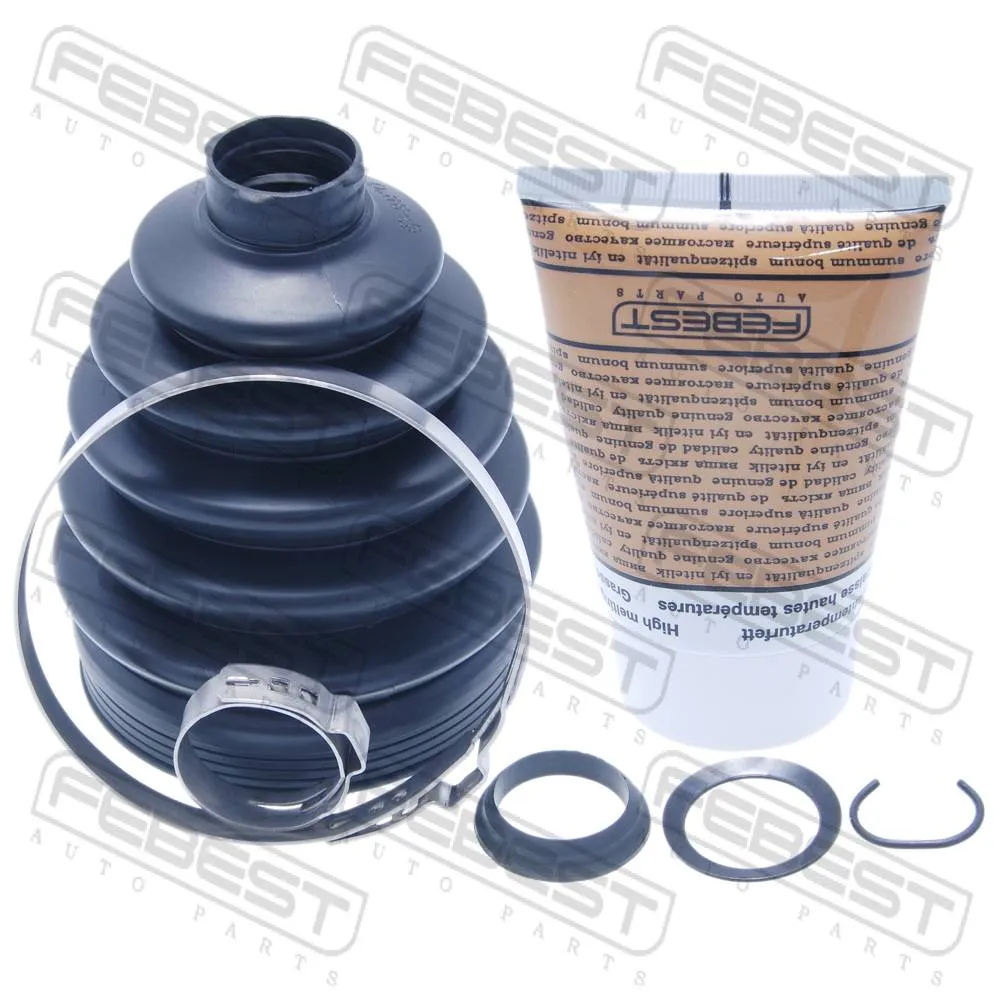 Пыльник ШРУС наружный комплект PVC 86.1x114.3x25.9 AUDI A3/A3 Sportback (8P) 2003-2013 FEBEST 2317P-B6