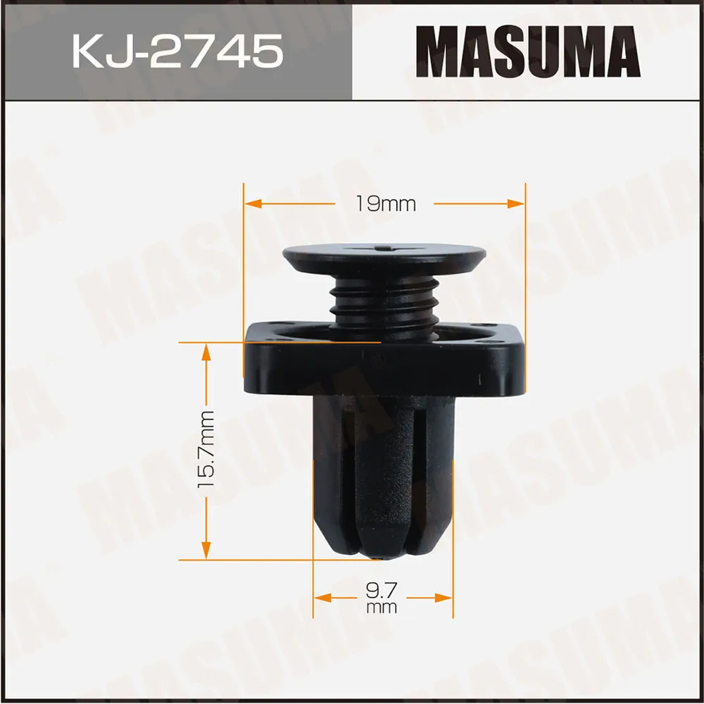 Клипса автомобильная MASUMA KJ2745