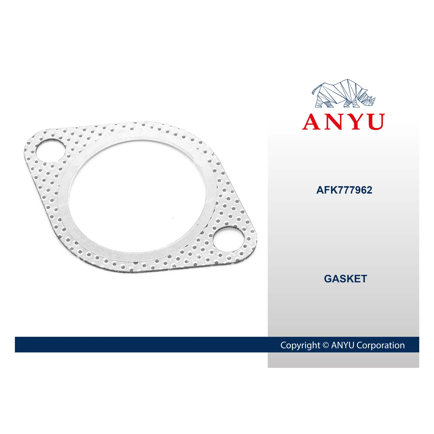 Прокладка глушителя ANYU AFK777962