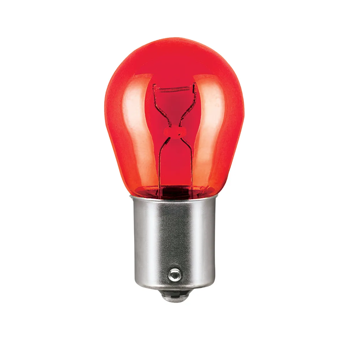 Лампа 12V PR21W 21W BA15s WOLFRAM BULB RED 1 шт. картон 27905