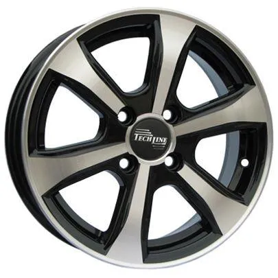 Диск литой R14 5.5J 4x100/60.1 ET43 Tech Line 408 BD T408-5514-601-4x100-43BD