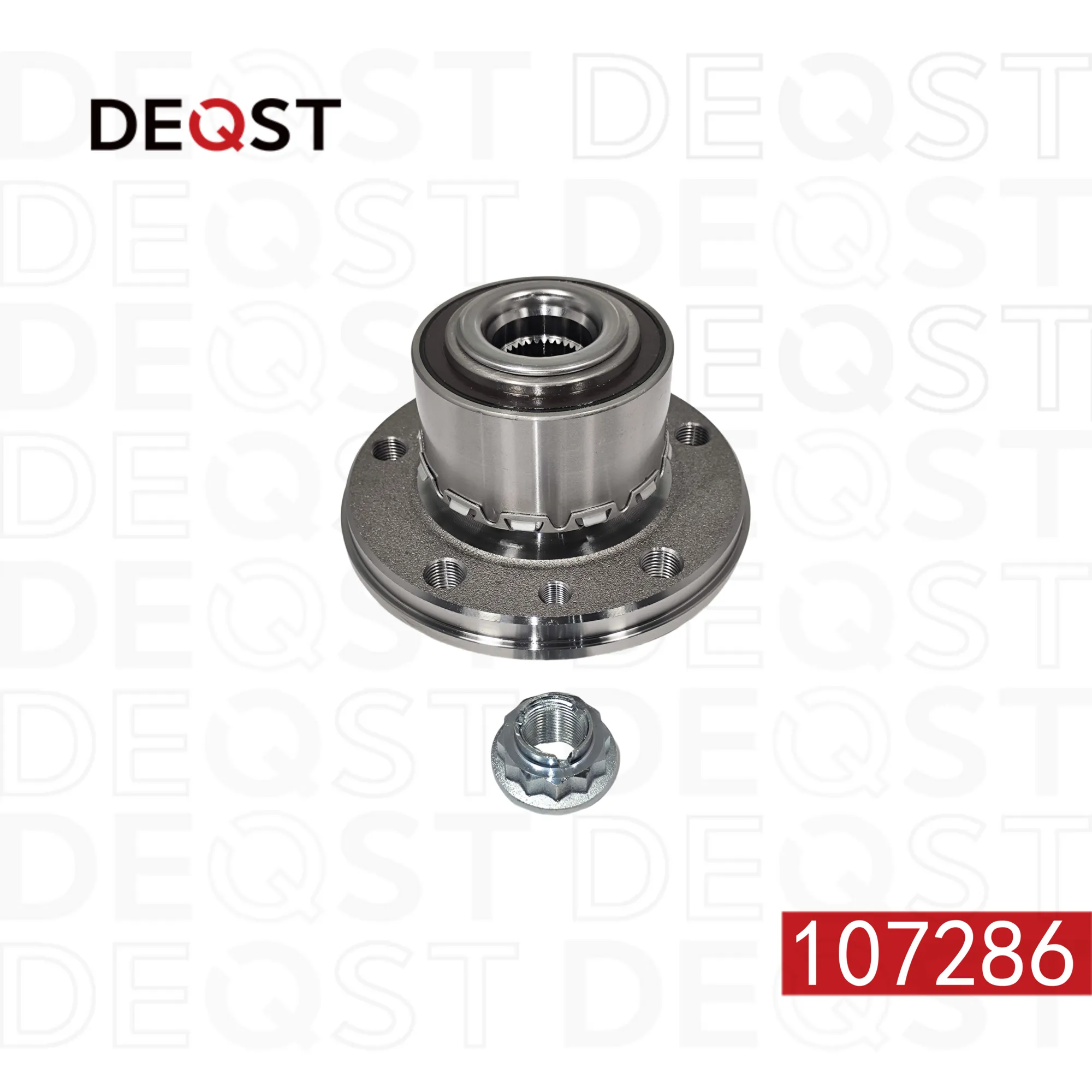 Ступица передняя/задняя в сборе VW Touareg, Transporter T-5 03- DEQST 107286