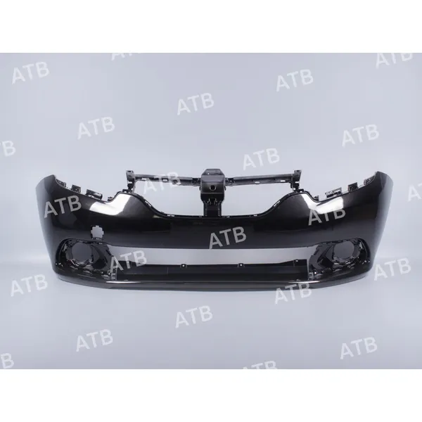 Бампер Renault Logan 2 2012-2018 / Sandero передний Черная Жемчужина NV676 ATB 1ARL2010FNV676