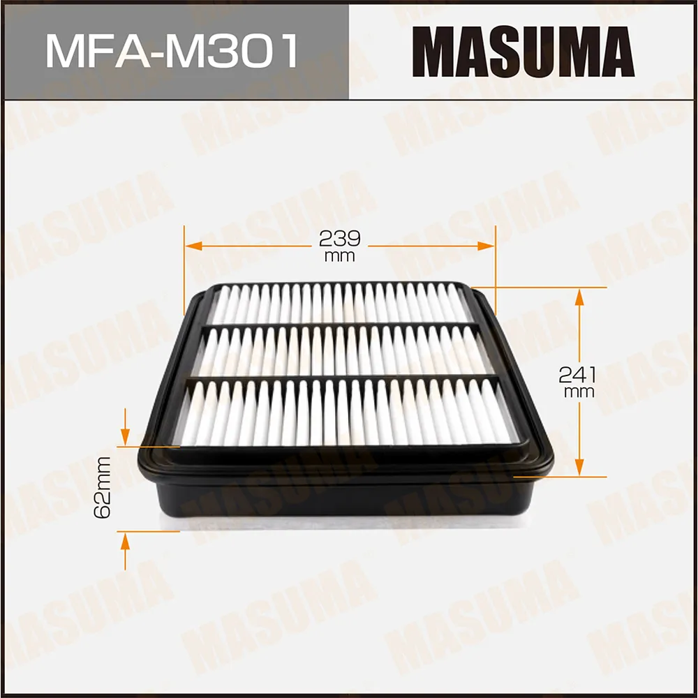 Фильтр воздушный MITSUBISHI L200 MASUMA MFA-M301