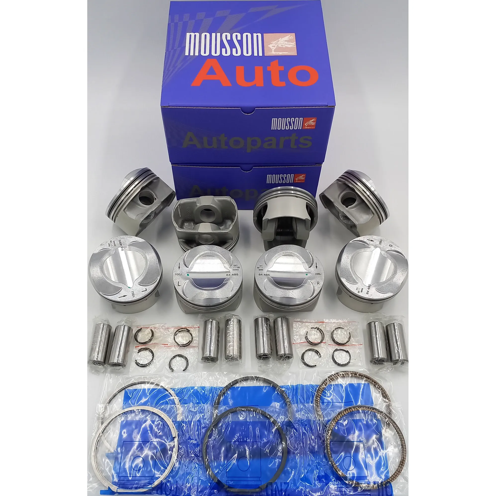 Поршень кольца комплект VW 4.2 EA824 20mm на 1 цилиндр MOUSSON SPR42EA82420STD