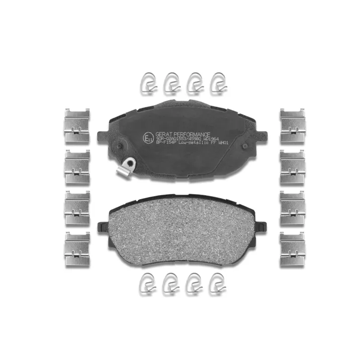 Тормозные колодки (передние) Performance GERAT BP-F154P