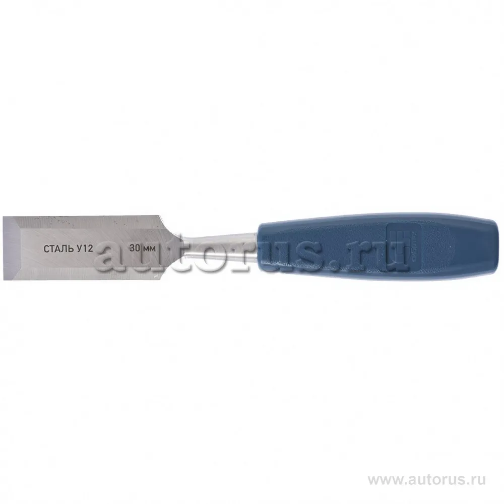 Стамеска, 30 мм, пластиковая рукоятка СИБРТЕХ 24730