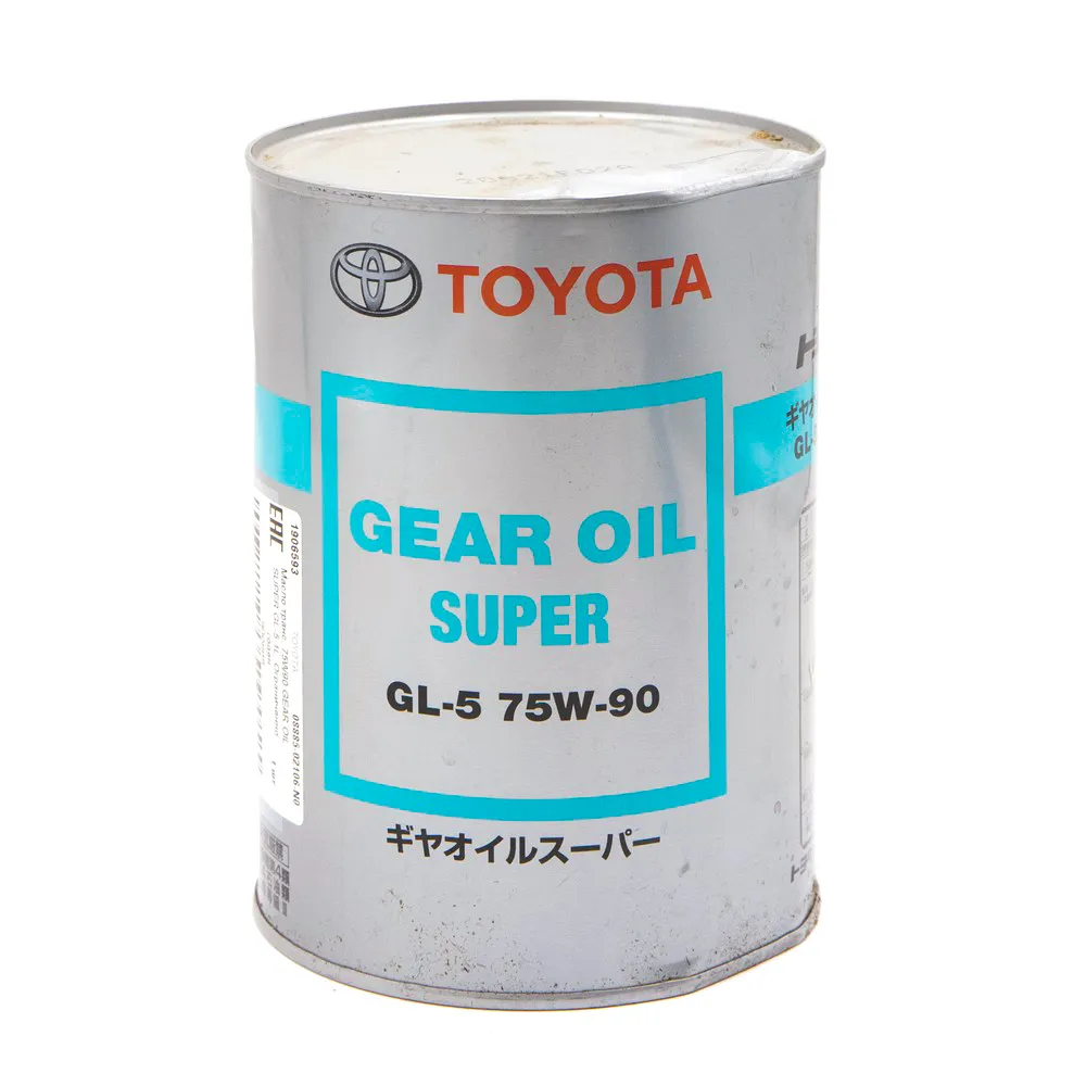 Уценка Масло трансмиссионное TOYOTA GEAR OIL SUPER GL-5 75W-90 1 л 08885-02106-N0