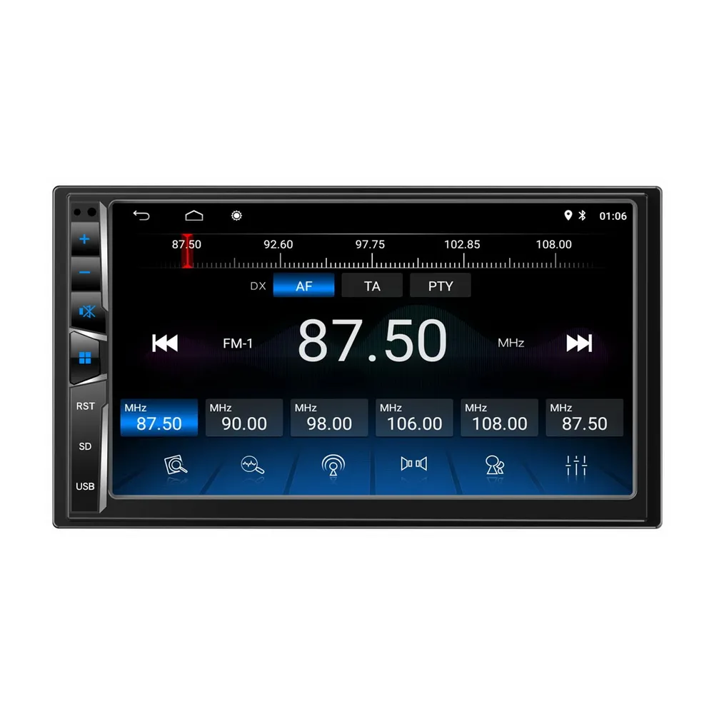 Автомагнитола SWAT AHR-7020, 7, 2 din BT, Android 8.1, wi-fi