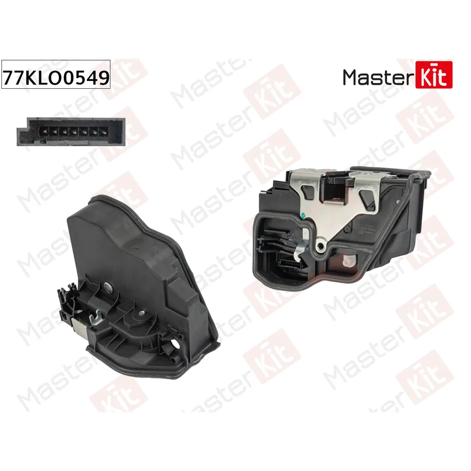 Замок двери перед. лев. BMW 5 (E60)/X5 (E70) 2001 - 2013 MASTERKIT 77KLO0549