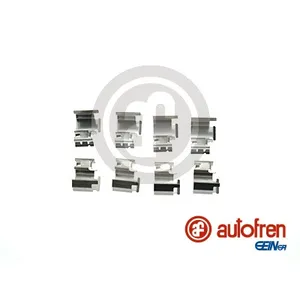 Комплект установочный тормозных колодок Skoda YETI (5L) 2009 - 2017 SEINSA D42404A