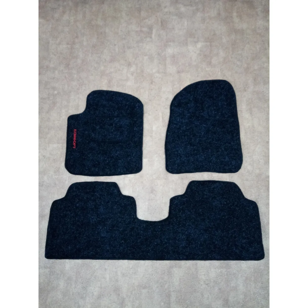 Коврики салона текстиль черный Chevrolet Captiva (два ряда сидений) 2012- COMFORT 08.07.501