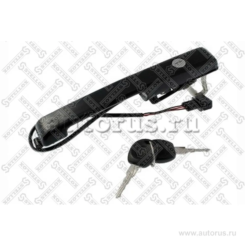 Ручка дверная передняя правая с центральным замком VW Passat 86-97 STELLOX 77-24712-SX