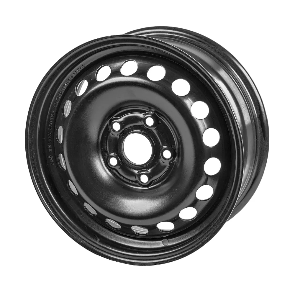 Диск штампованный R15 6J 5x112/57.1 ET43 GANZ Black GRN15070