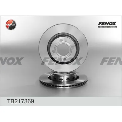 Диск тормозной передний AUDI 80(B4)/ COUPE ALL 91-96 /VENT.D=280MM FENOX TB217369