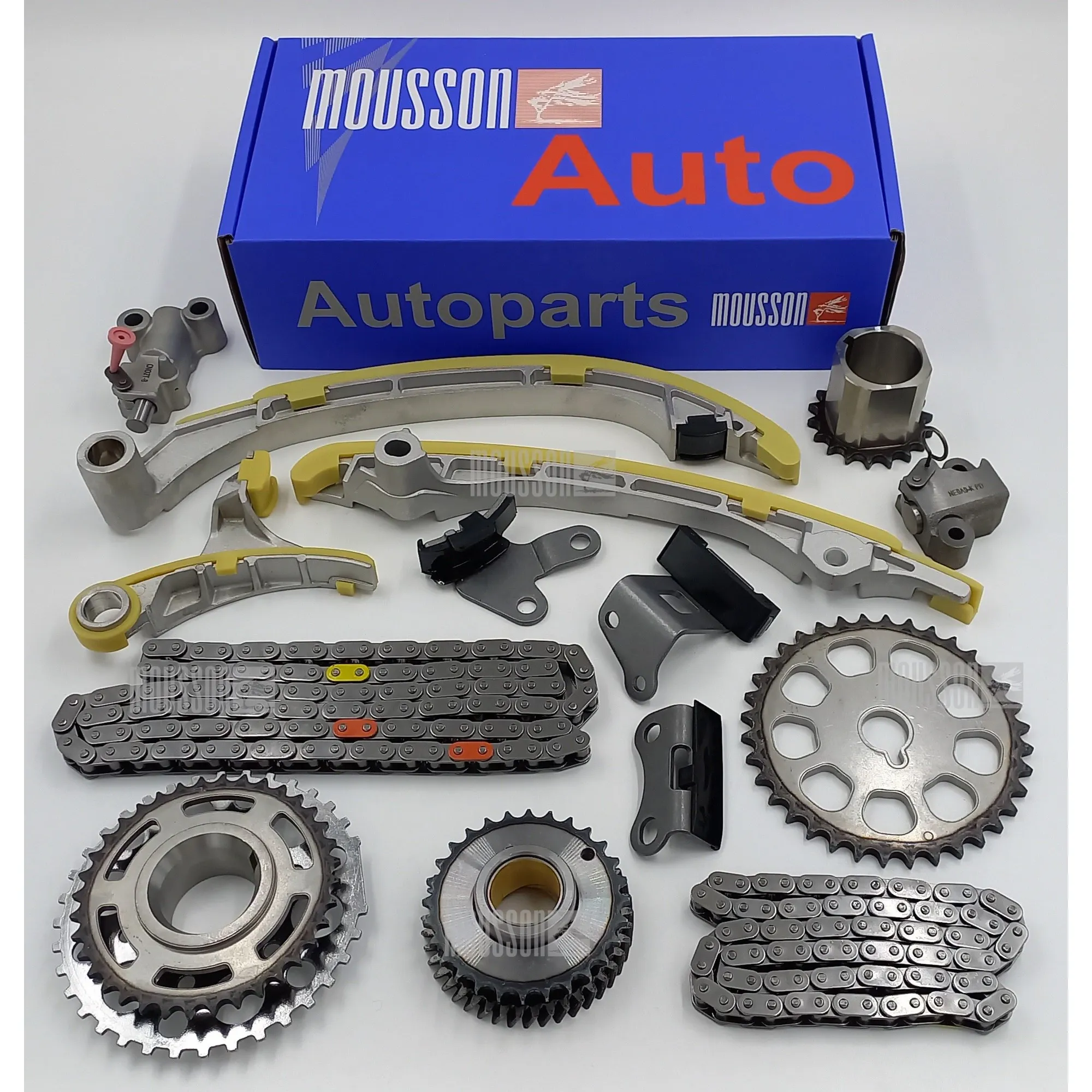 Комплект цепи ГРМ Toyota 2,7L 2TR-FE(звезды) MOUSSON STK2TRFEG