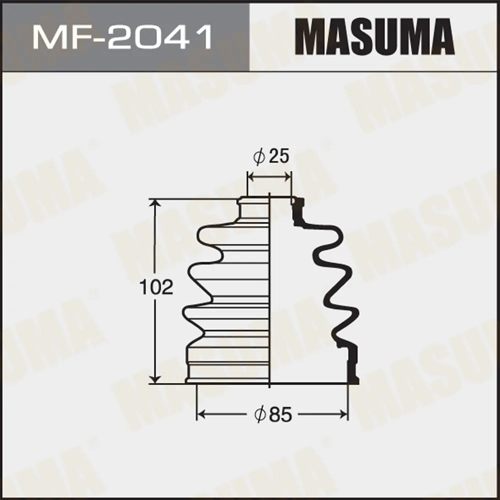 Пыльник ШРУСа MAZDA CX-5 MASUMA MF-2041