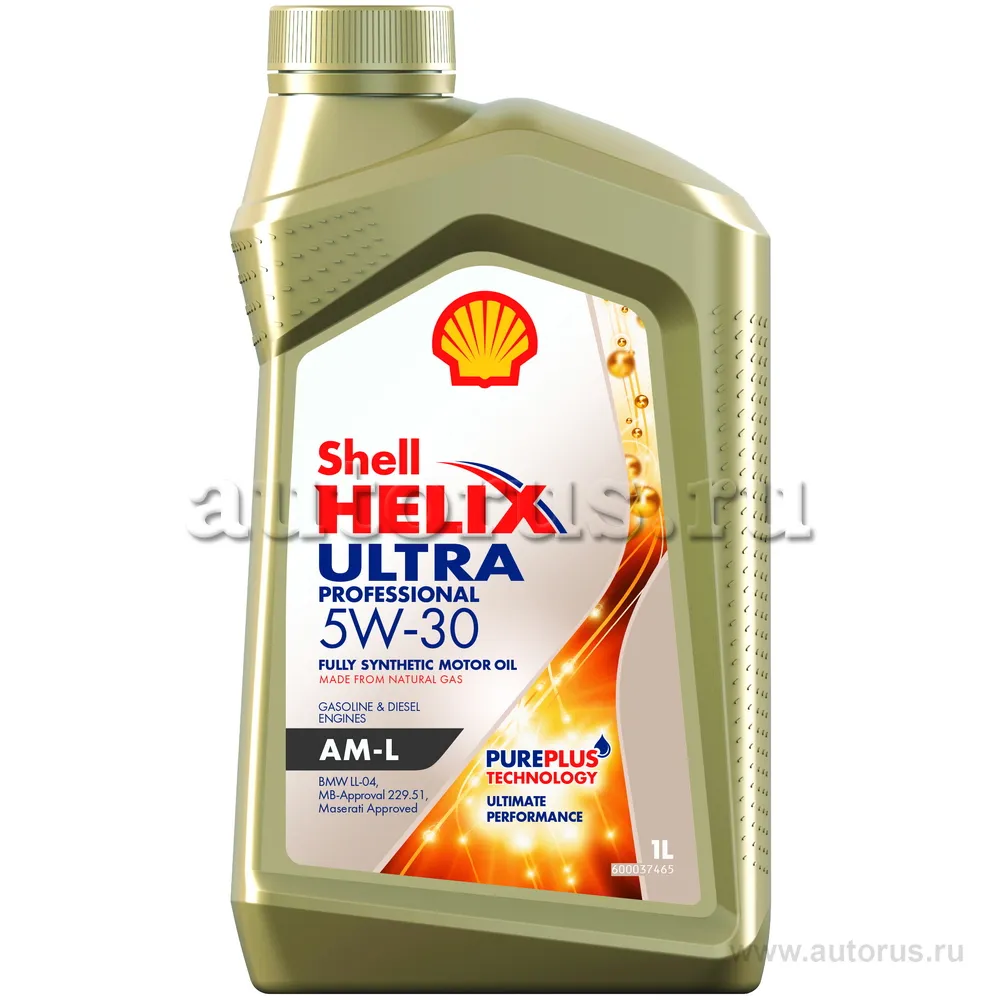 Масло моторное SHELL Helix Ultra Professional AM-L 5W-30 синтетическое 1 л 550046352