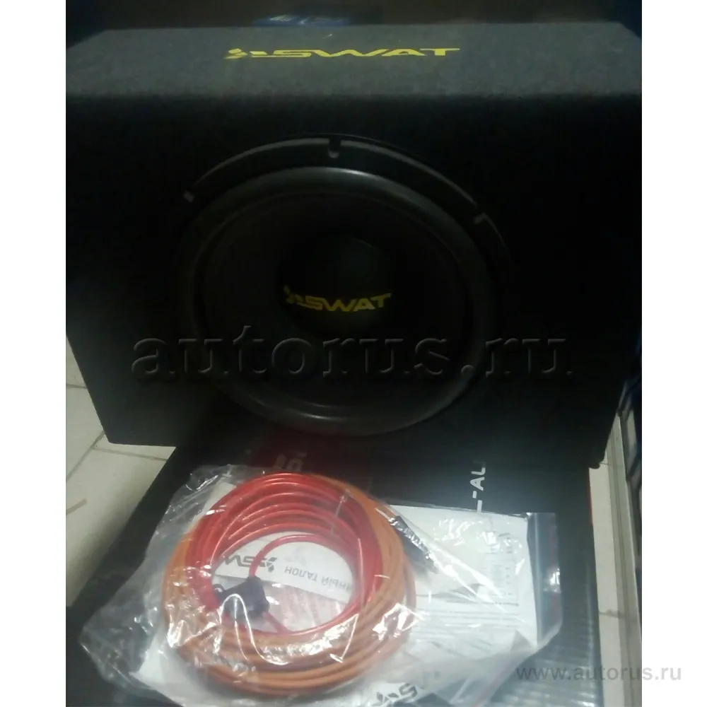 Уценка Сабвуфер SWAT M120S корпусной, Уценка, 30 см (12 дюйм.), Max 300 Вт