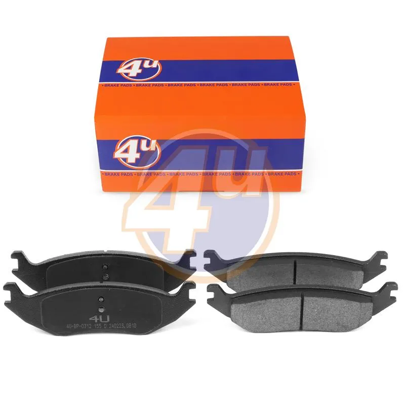 КОЛОДКИ ЗАД DODGE DURANGO (HB) ASPEN (HG) DURANGO (DN) RAM 1500 PICKUP (D1, DC, DH, DM, DR) 1500 4U 4U-BP-0312