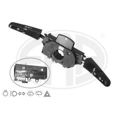 Переключатель подрулевой L+R (компл) MB 2/3/4T-Sprinter/VW LT II 28-46 95->2006 ERA 440396