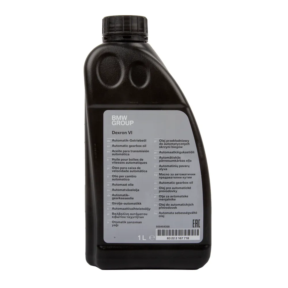 Масло трансмиссионное BMW ATF Dexron VI 1 л 83 22 2 167 718