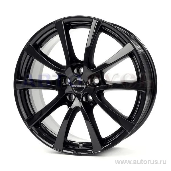 Диск литой R18 8J 5x112/72.5 ET35 BORBET LV5 black glossy 8101408