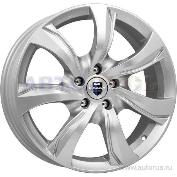 Диск литой R17 7J 5x115/70.2 ET46 КИК Либерти блэк платинум r30775