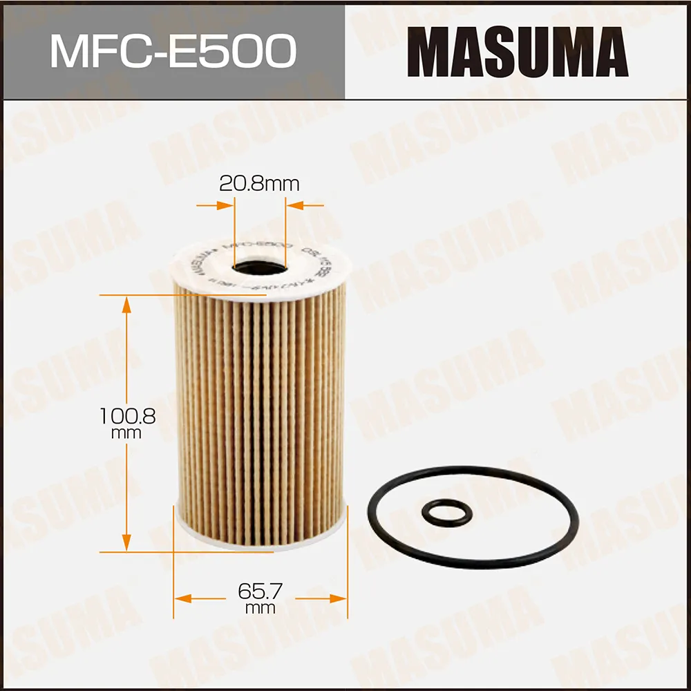 Фильтр масл.AUDI A3, A4, A6/SKODA OCTAVIA, SUPERB/VW GOLF, PASSAT 1.6-2.0 08 MASUMA MFCE500
