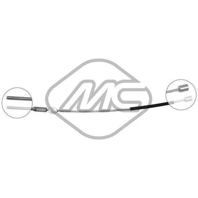 Трос ручника OPL CORSA C EXC.SPORT-GSI ANT.-FRONT Metalcaucho 82511