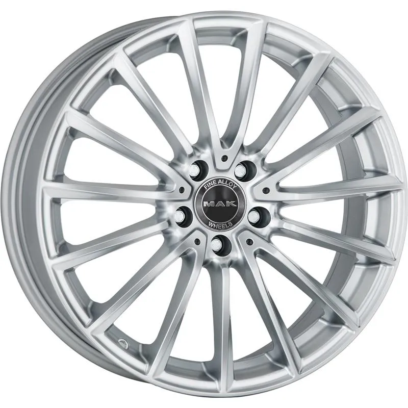 Диск литой R19 9J 5x112/66.6 ET20 MAK Komet Silver F9090KMSI20WS1X