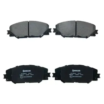 Колодки дисковые с антискрипными пластинами Toyota RAV IV 2.0VVT- STELLOX 1473 000B-SX