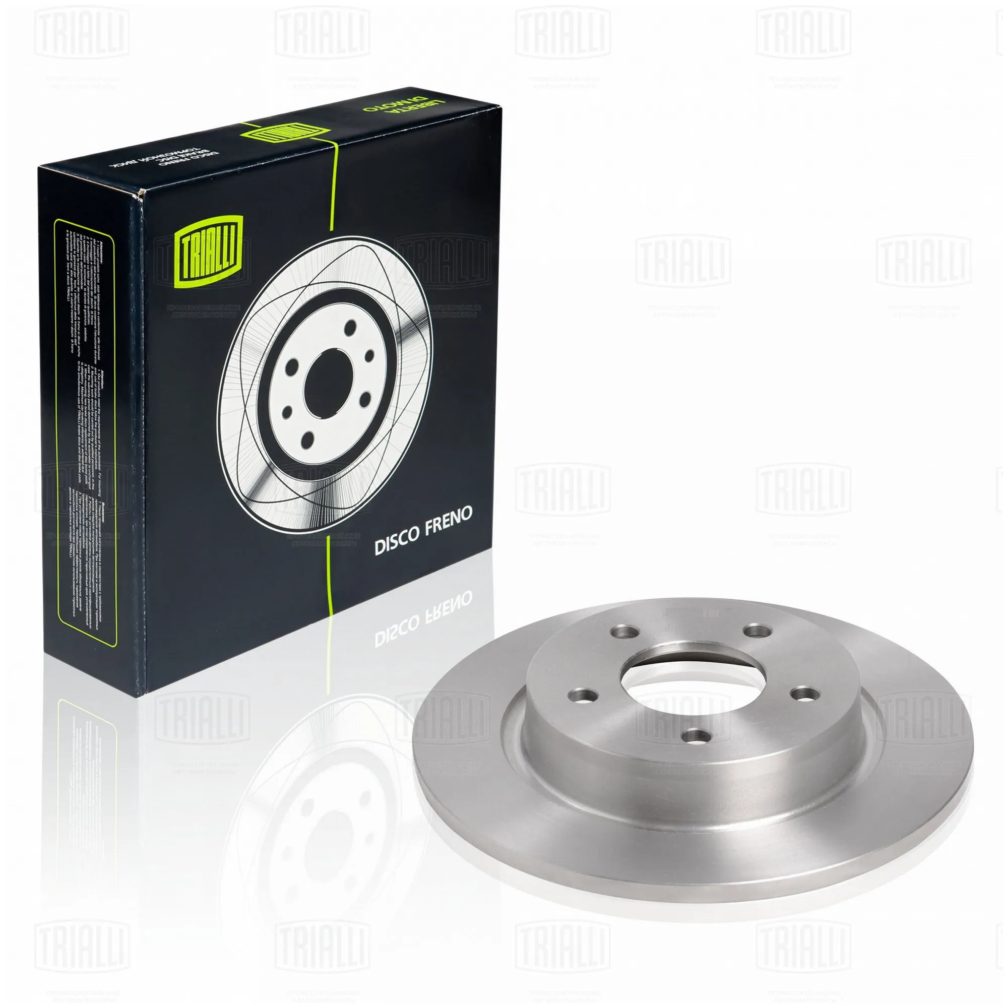 Диск тормозной задний для а/м MAZDA 3 (03-) D=280 TRIALLI DF 250102
