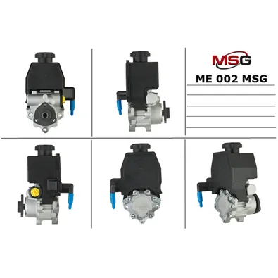Насос гидроусилителя руля MERCEDES C W 202 1993-2000,MERCEDES Sprinter W905 1998-2002,MERCEDES Vito MSG ME 002