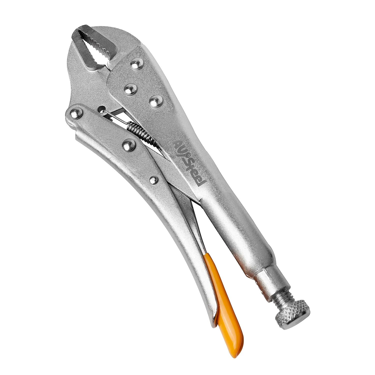 Захват с фиксатором с полукруглыми губками 10 AVSTEEL AV-629010