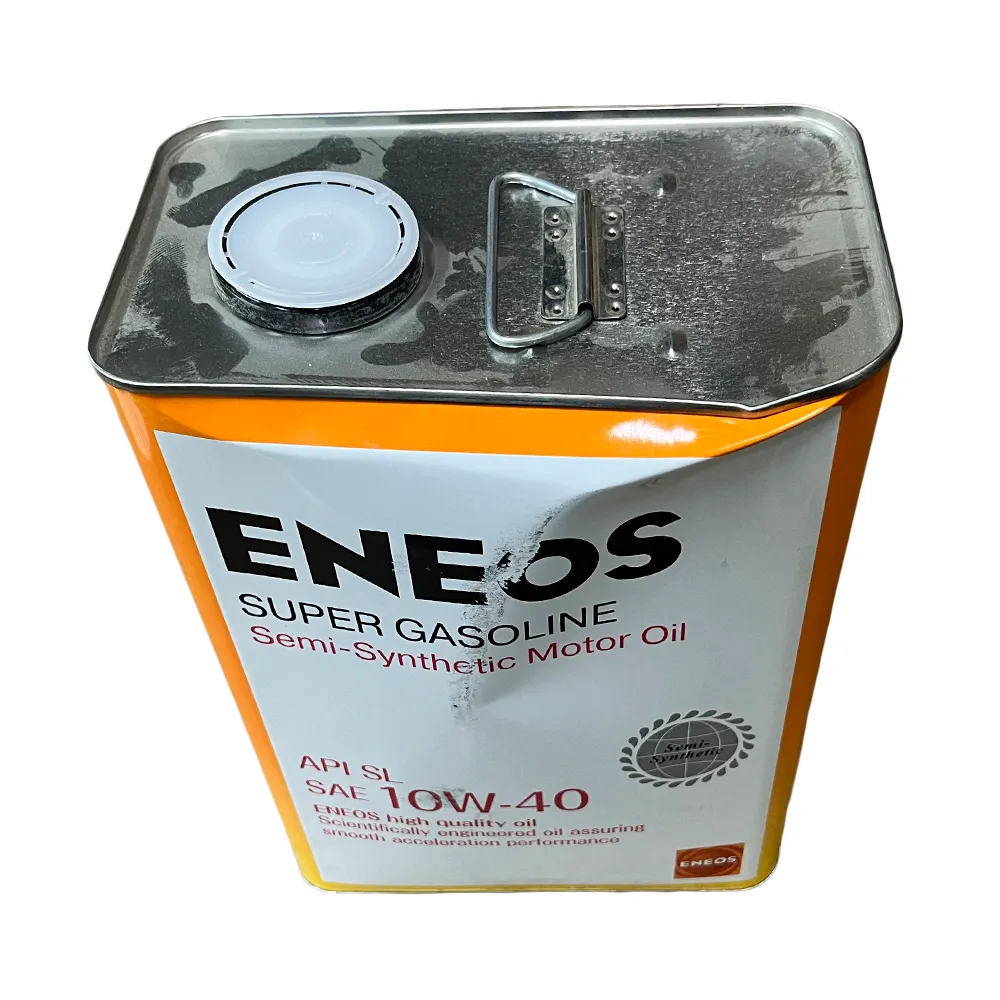Масло моторное ENEOS Super Gasoline SL 10W-40 полусинтетическое 4 л УЦЕНКА! oil1357-N10