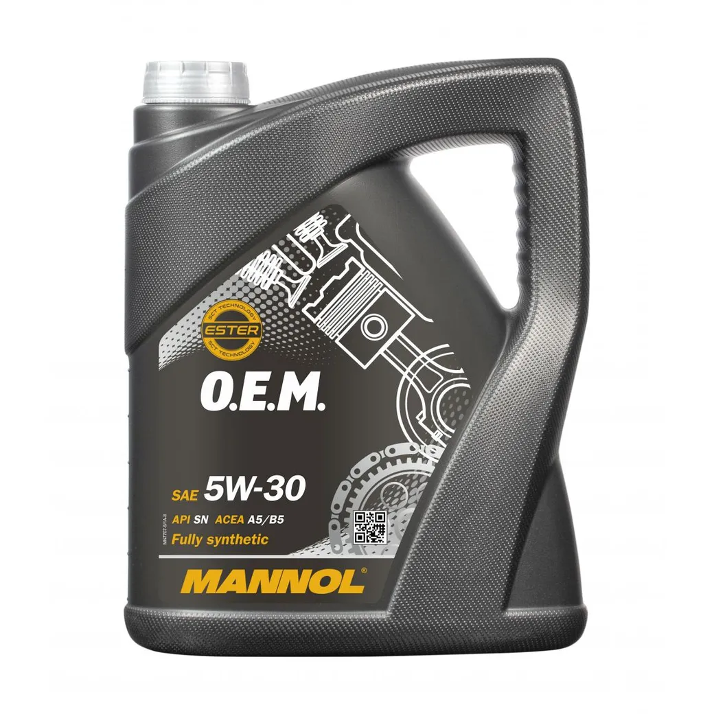 Масло моторное MANNOL Energy Formula FR 5W-30 синтетическое 5 л 77075