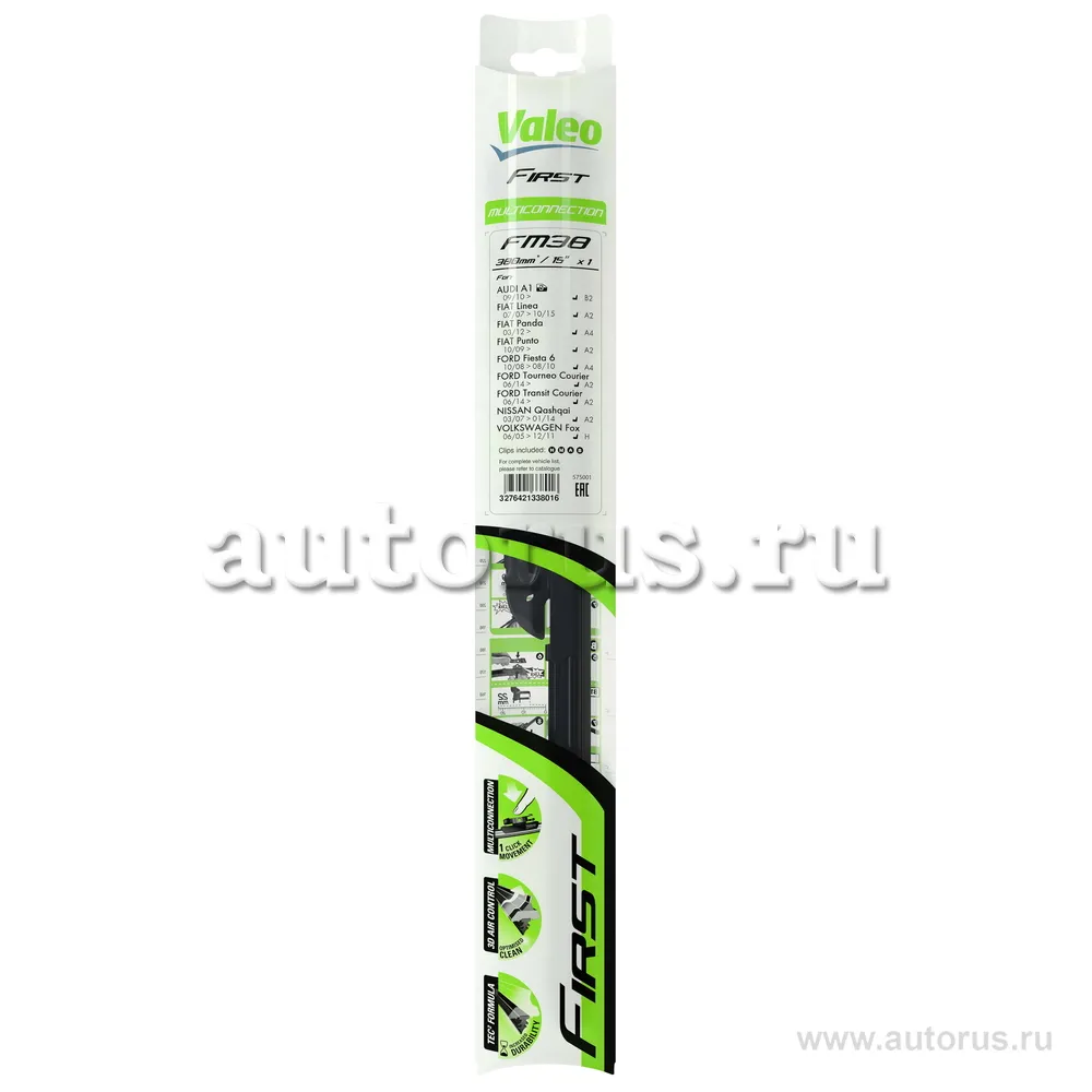 Щетка стеклоочистителя 380mm/15 VALEO 575001