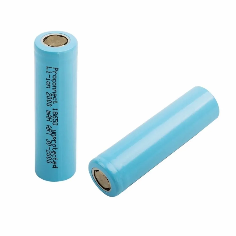 Аккумулятор PROconnect Unprotected 18650 3,7V (1 шт) 30-2000-01